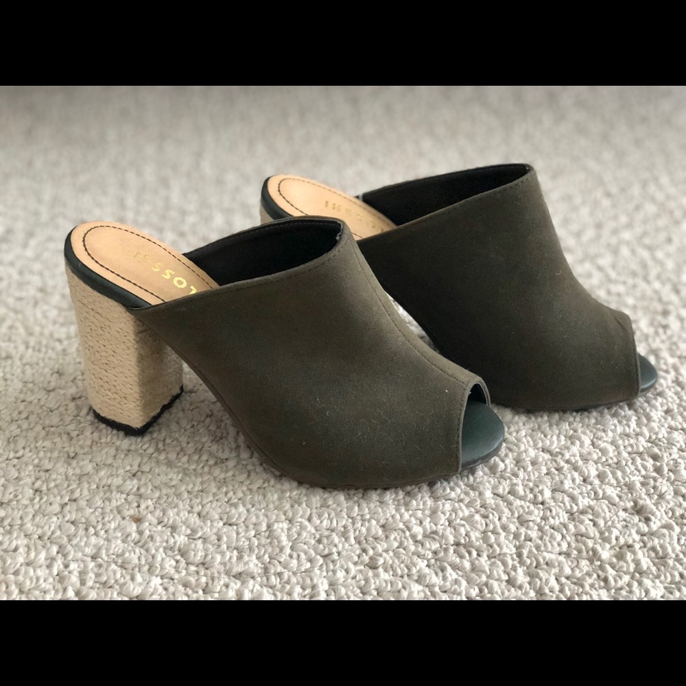 Earth green Mules!